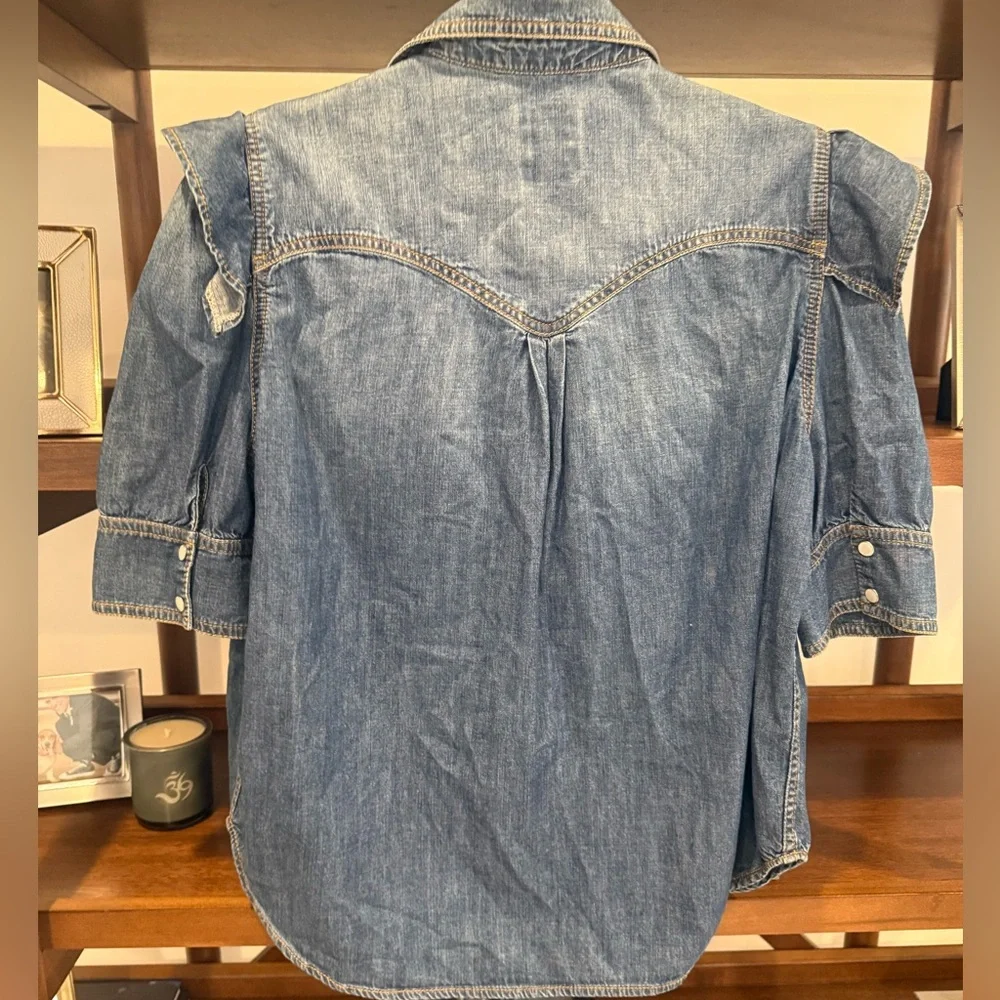 Zadig and Voltaire Toky Denim Shirt - Picture 6 of 6